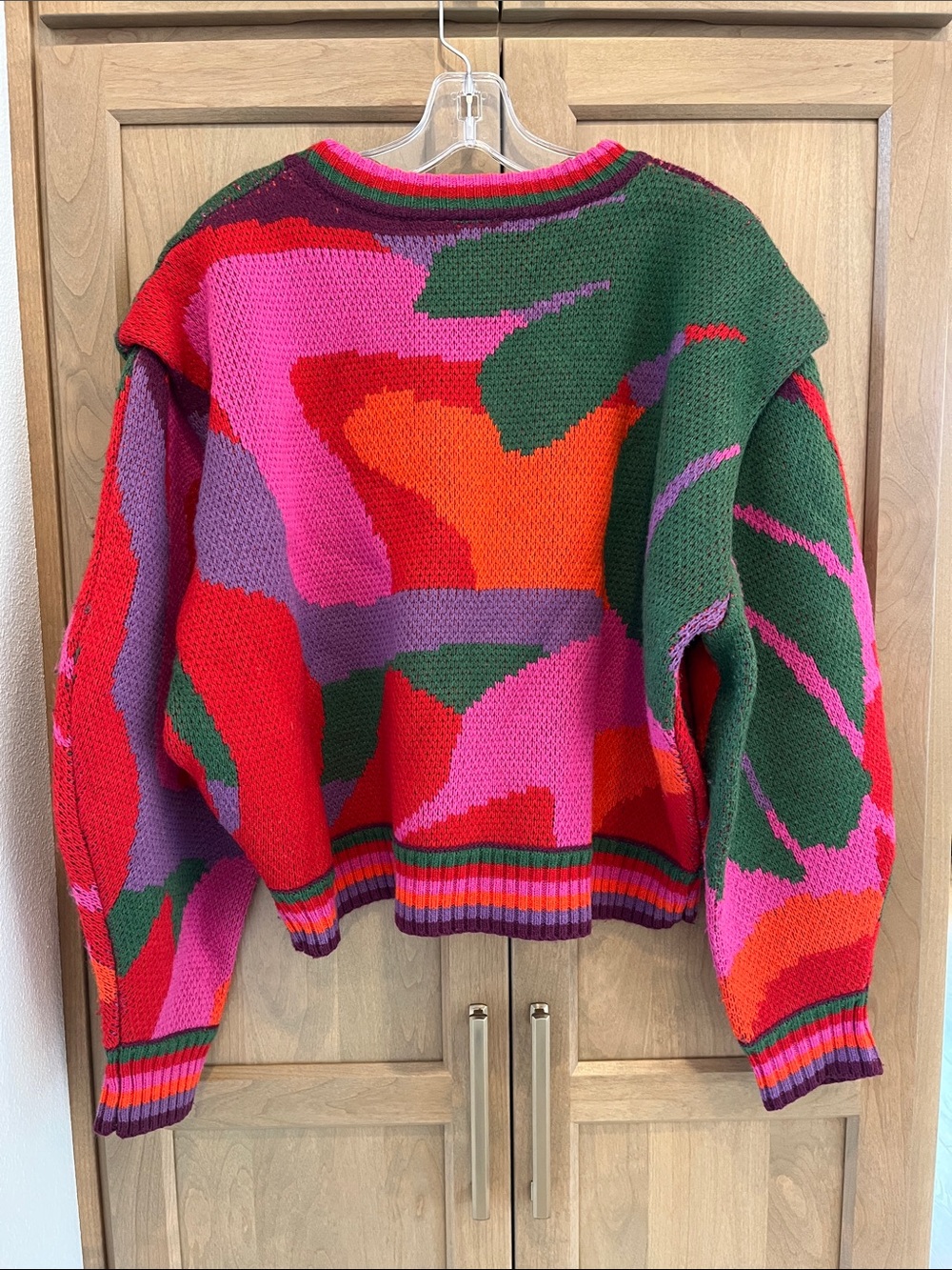 Farm Rio Colorful Abstract Sweater - Picture 6 of 6